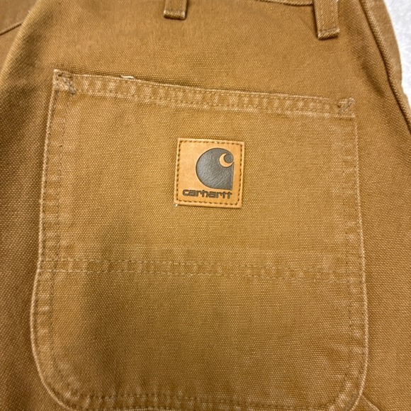 Carhartt Washed Duck Work Pants B11 BRN 34x36 Mens Brown NOS NWT